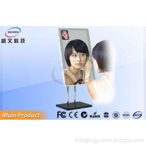 32 Inch Wall Mounted Bathroom Magic Mirror Display Advertis
